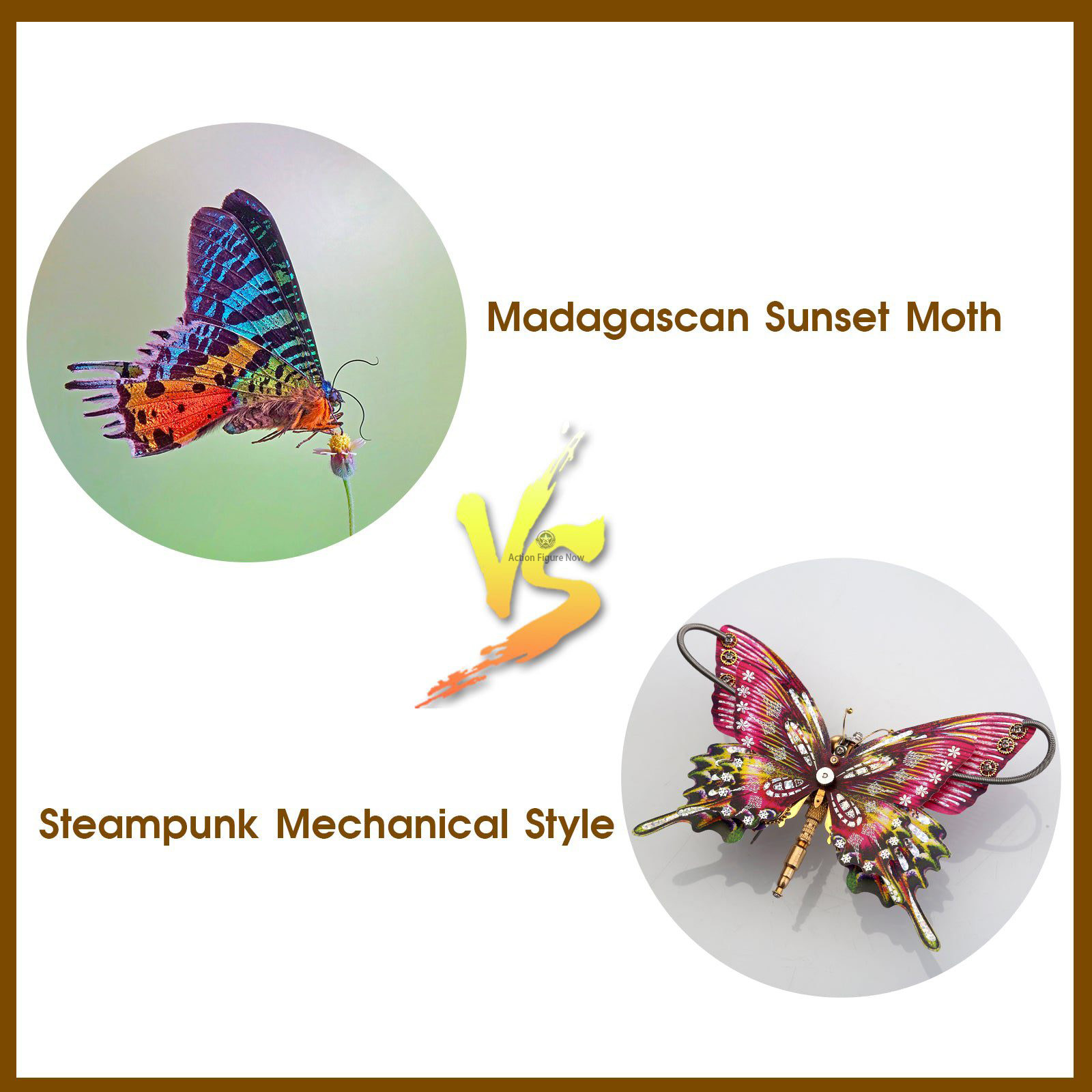Steampunk Purple and Red Swallowtail Butterfly Model Kit with Intricate Floral Base Steampunk Purple and Red Swallowtail Butterfly Model Kit with Intricate Floral Base