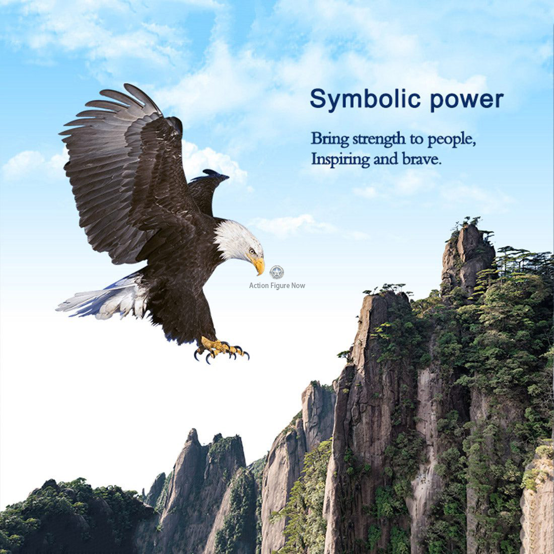 TECHING 3D Metal Puzzle: Bald Eagle Automaton Model Building Kit TECHING 3D Metal Puzzle: Bald Eagle Automaton Model Building Kit