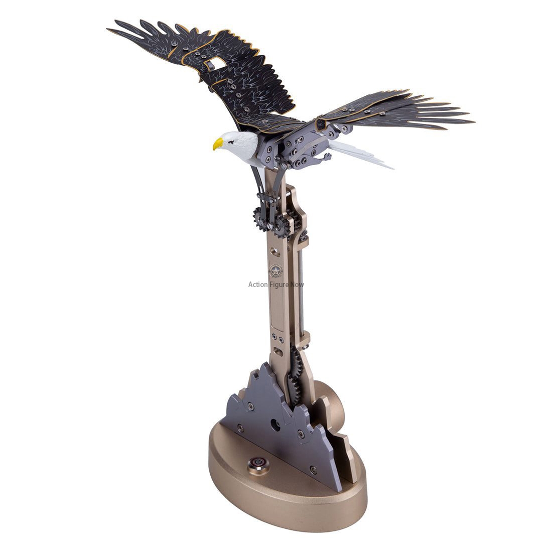 TECHING 3D Metal Puzzle: Bald Eagle Automaton Model Building Kit TECHING 3D Metal Puzzle: Bald Eagle Automaton Model Building Kit