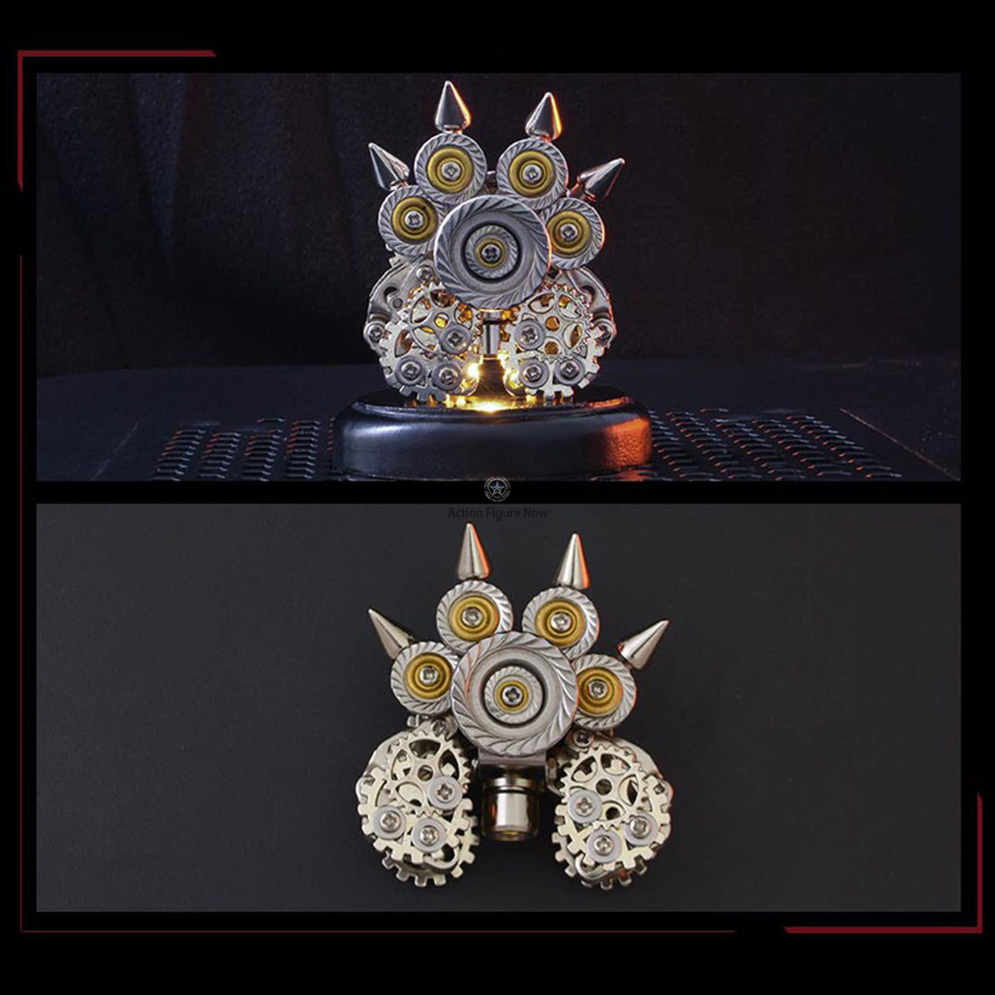 Tiger Paw Base: 100Pcs 3D Metal Model Kits Assembly DIY with Light Tiger Paw Base: 100Pcs 3D Metal Model Kits Assembly DIY with Light