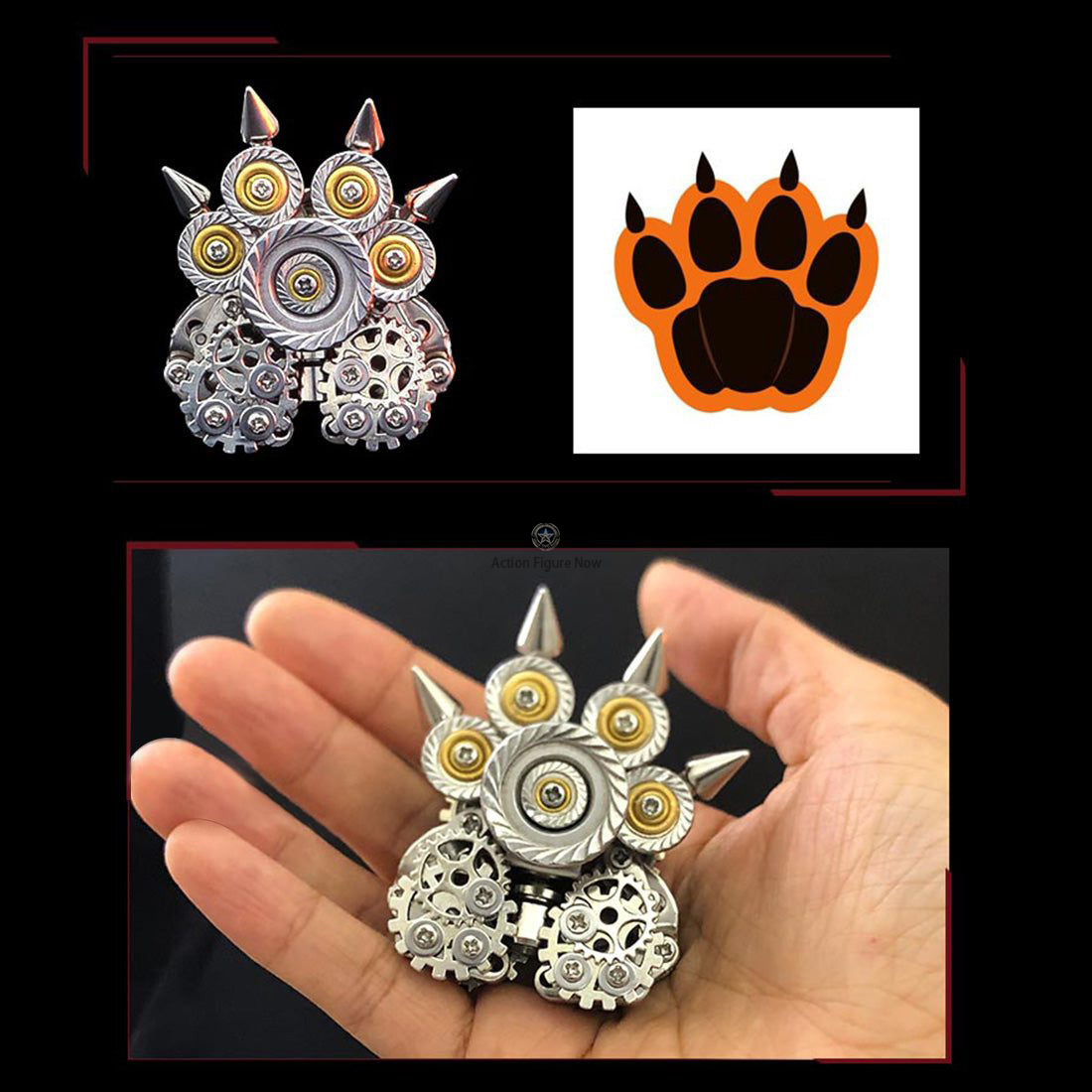 Tiger Paw Base: 100Pcs 3D Metal Model Kits Assembly DIY with Light Tiger Paw Base: 100Pcs 3D Metal Model Kits Assembly DIY with Light