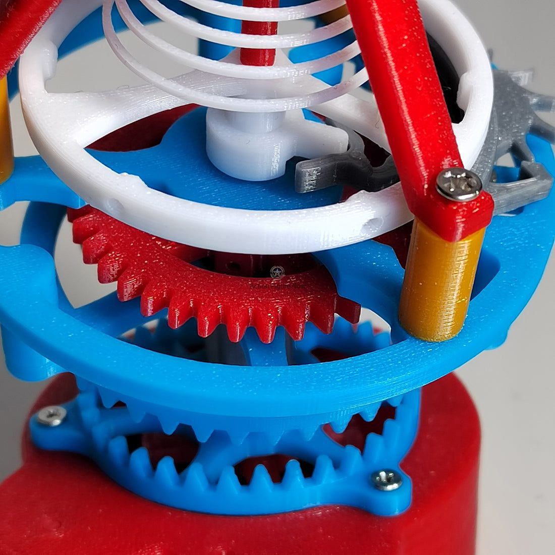 DIY 3D Printed Tilt-Angle Tourbillon DIY 3D Printed Tilt-Angle Tourbillon