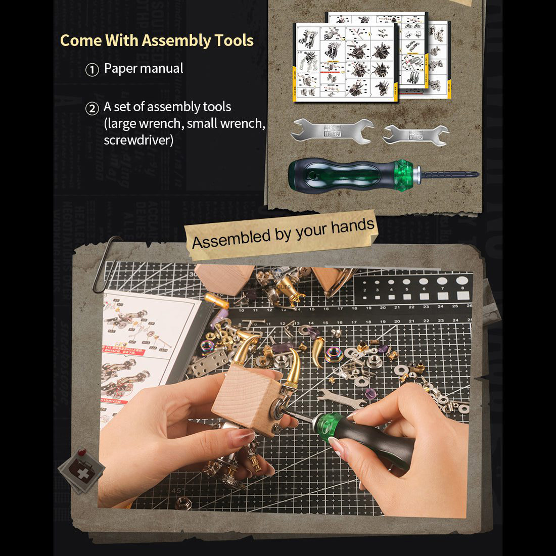 Western Zodiac 12 Constellations Steampunk Patron Saint Full Kits DIY Assembly'' Western Zodiac 12 Constellations Steampunk Patron Saint Full Kits DIY Assembly''