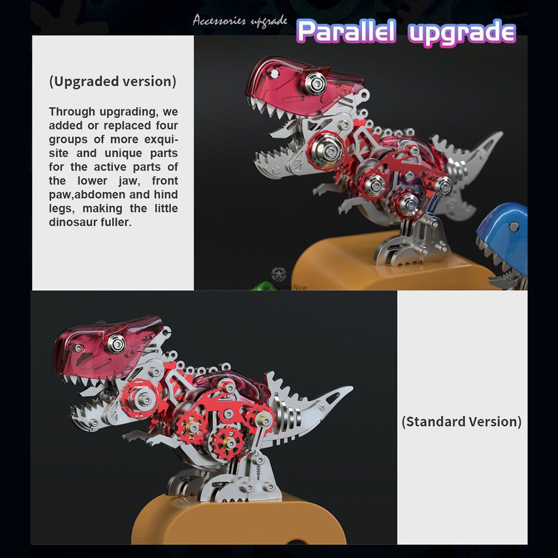 Tyrannosaurus Dinosaur 3D Metal Puzzle DIY Assembly Model Building Kits for Kids Tyrannosaurus Dinosaur 3D Metal Puzzle DIY Assembly Model Building Kits for Kids
