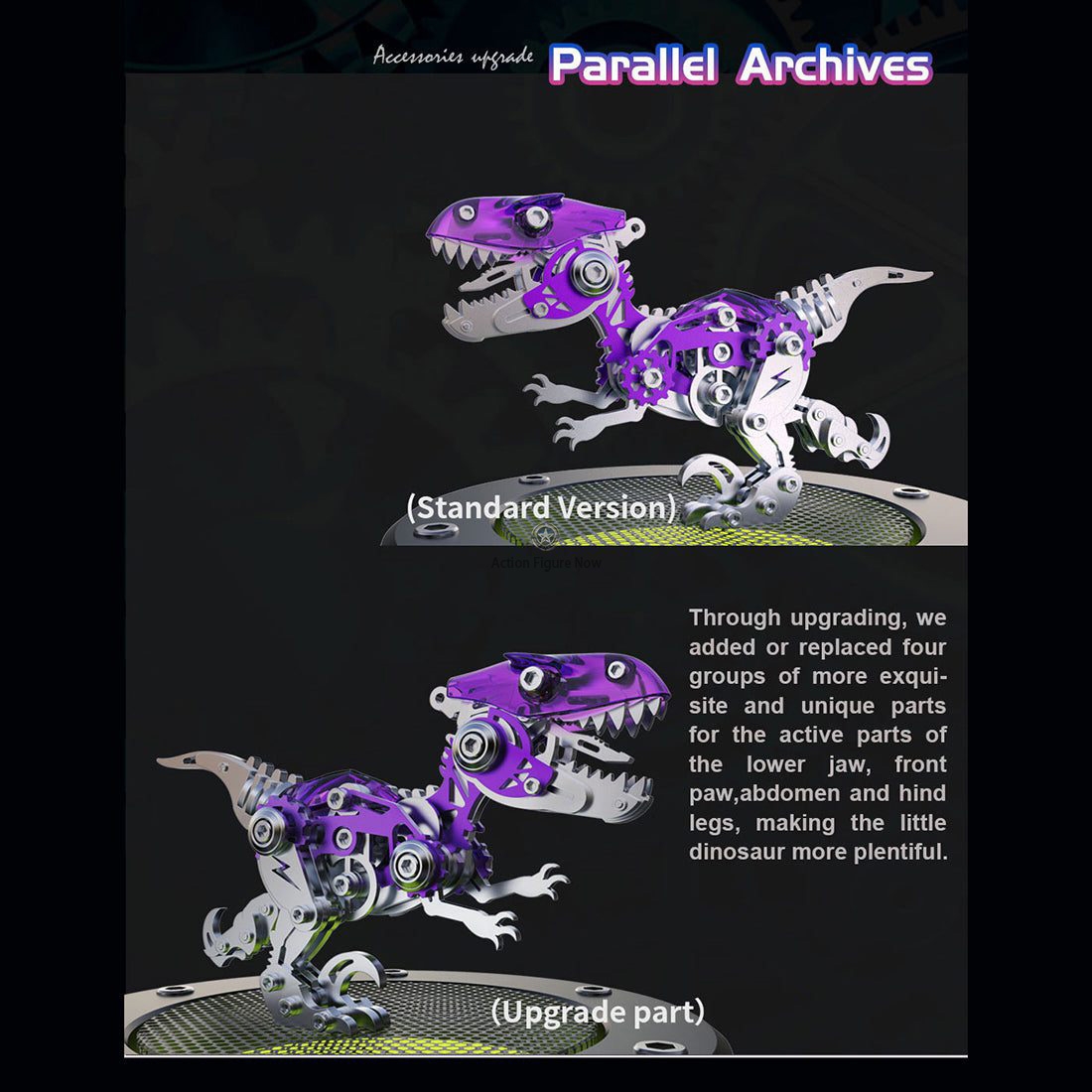 Velociraptor Dinosaur Model Kits Build 3D Metal Puzzle Toys for Kids Velociraptor Dinosaur Model Kits Build 3D Metal Puzzle Toys for Kids