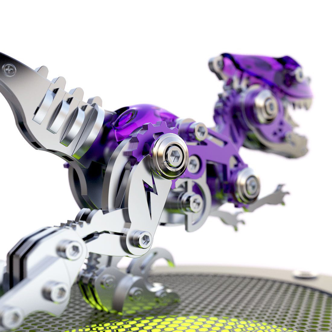 Velociraptor Dinosaur Model Kits Build 3D Metal Puzzle Toys for Kids Velociraptor Dinosaur Model Kits Build 3D Metal Puzzle Toys for Kids