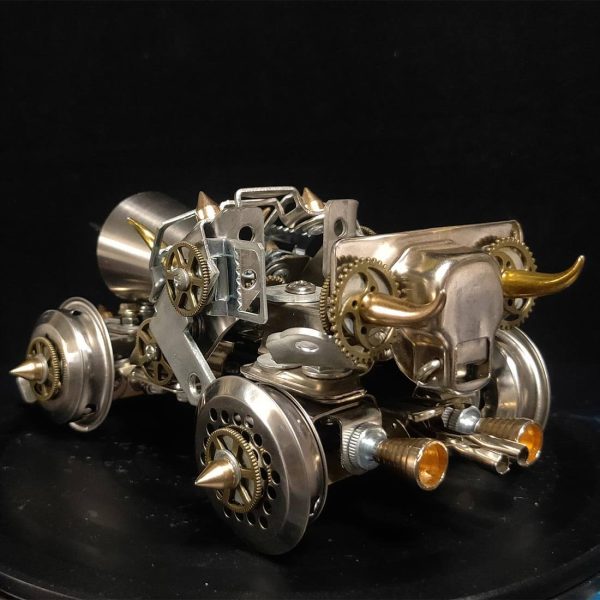Old Sports Car 3D Metal Model Assembly Kits - War Chariot