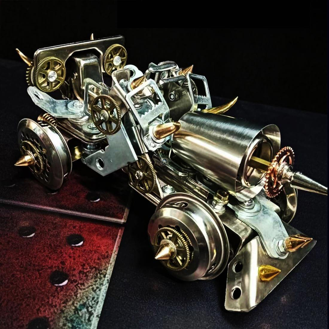 Old Sports Car 3D Metal Model Assembly Kits - War Chariot Old Sports Car 3D Metal Model Assembly Kits - War Chariot