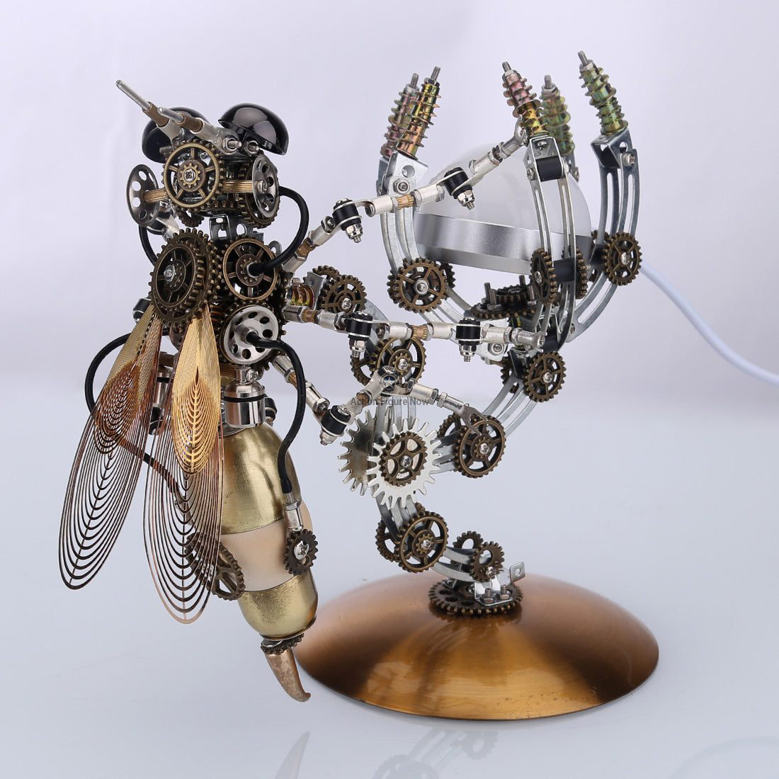 Wasp Nest in Garden, Steampunk Metal Model Kits - 727 Pieces Wasp Nest in Garden, Steampunk Metal Model Kits - 727 Pieces