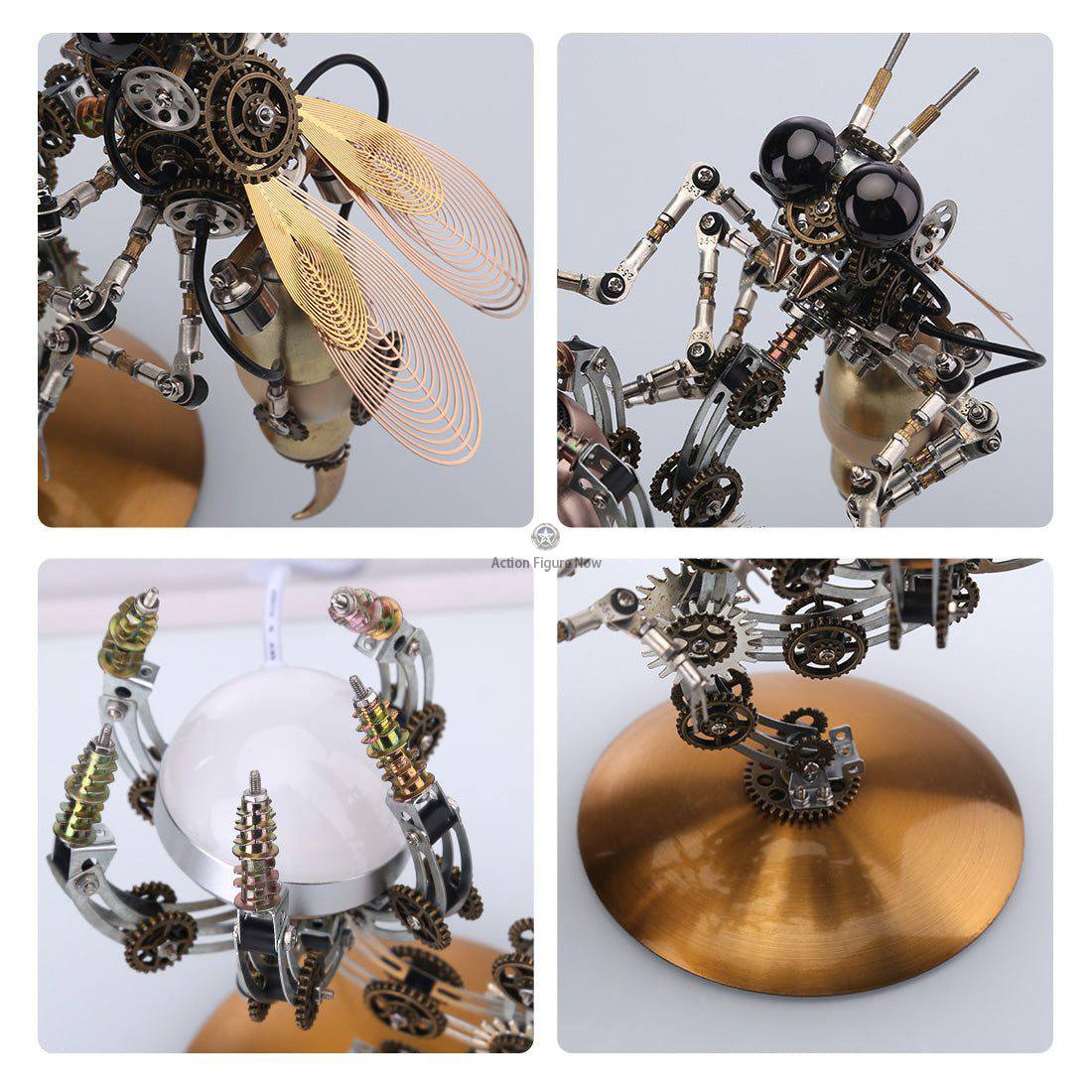 Wasp Nest in Garden, Steampunk Metal Model Kits - 727 Pieces Wasp Nest in Garden, Steampunk Metal Model Kits - 727 Pieces