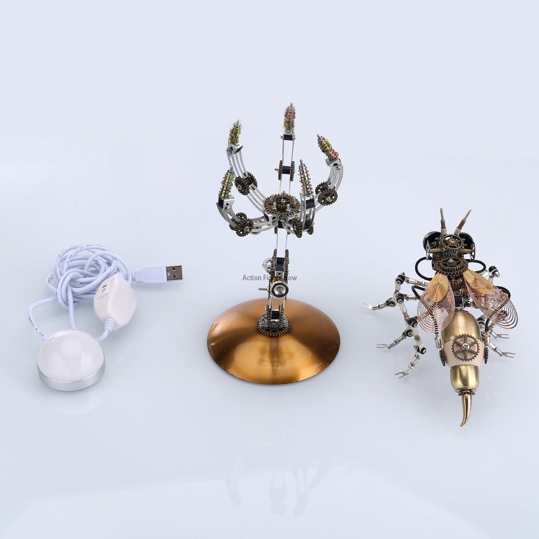 Wasp Nest in Garden, Steampunk Metal Model Kits - 727 Pieces Wasp Nest in Garden, Steampunk Metal Model Kits - 727 Pieces