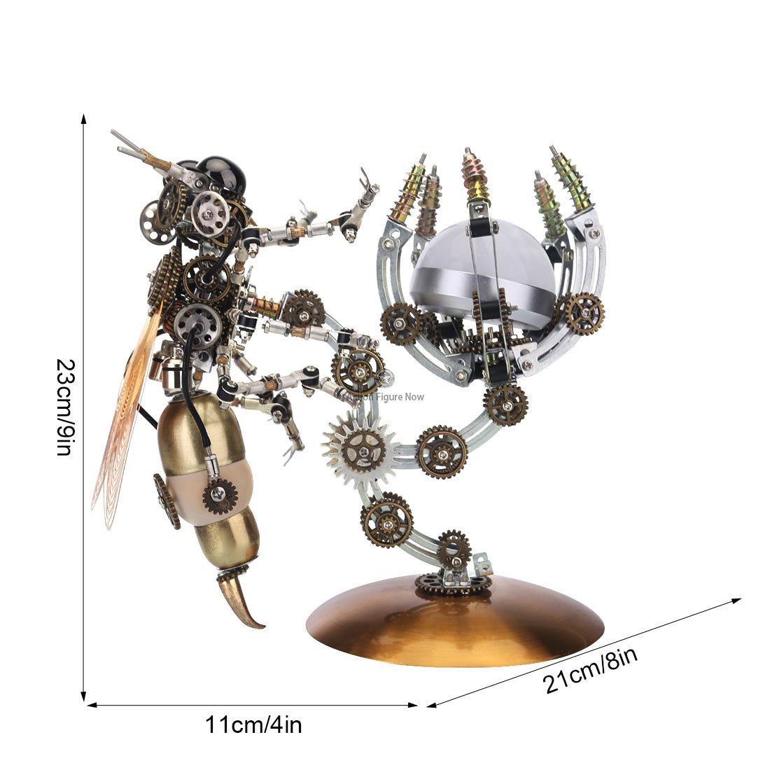 Wasp Nest in Garden, Steampunk Metal Model Kits - 727 Pieces Wasp Nest in Garden, Steampunk Metal Model Kits - 727 Pieces