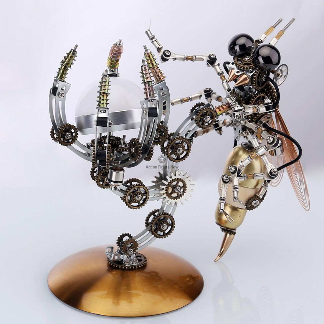 Wasp Nest in Garden, Steampunk Metal Model Kits - 727 Pieces Wasp Nest in Garden, Steampunk Metal Model Kits - 727 Pieces