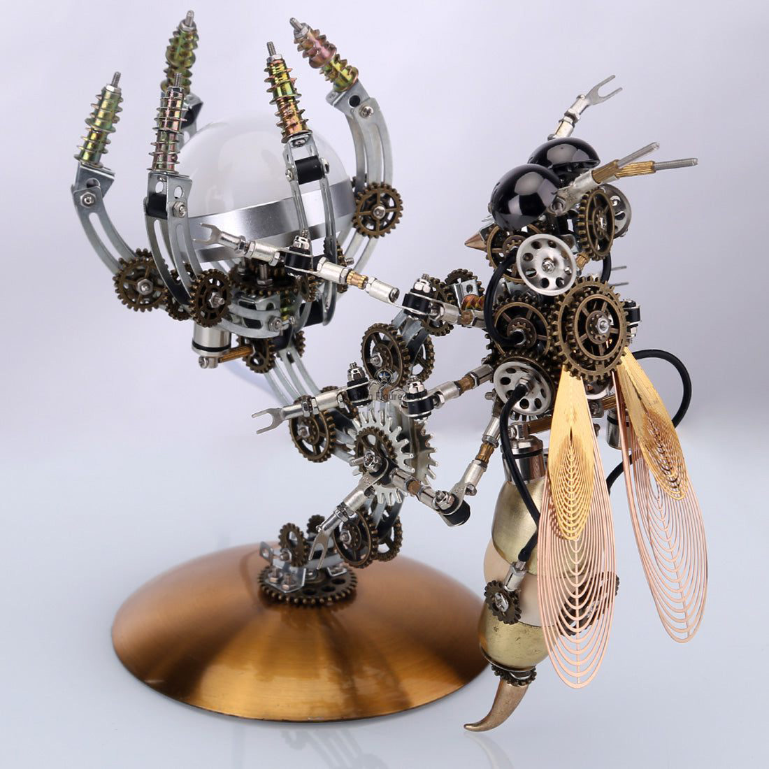Wasp Nest in Garden, Steampunk Metal Model Kits - 727 Pieces Wasp Nest in Garden, Steampunk Metal Model Kits - 727 Pieces