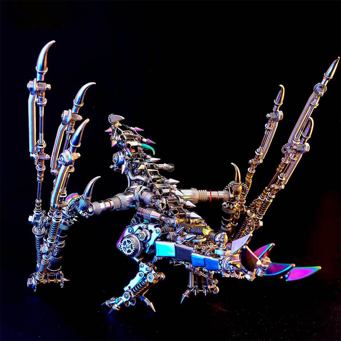 Wyvern Spirit Dragon Punk 3D Metal Puzzle 1390+ Pieces Wyvern Spirit Dragon Punk 3D Metal Puzzle 1390+ Pieces