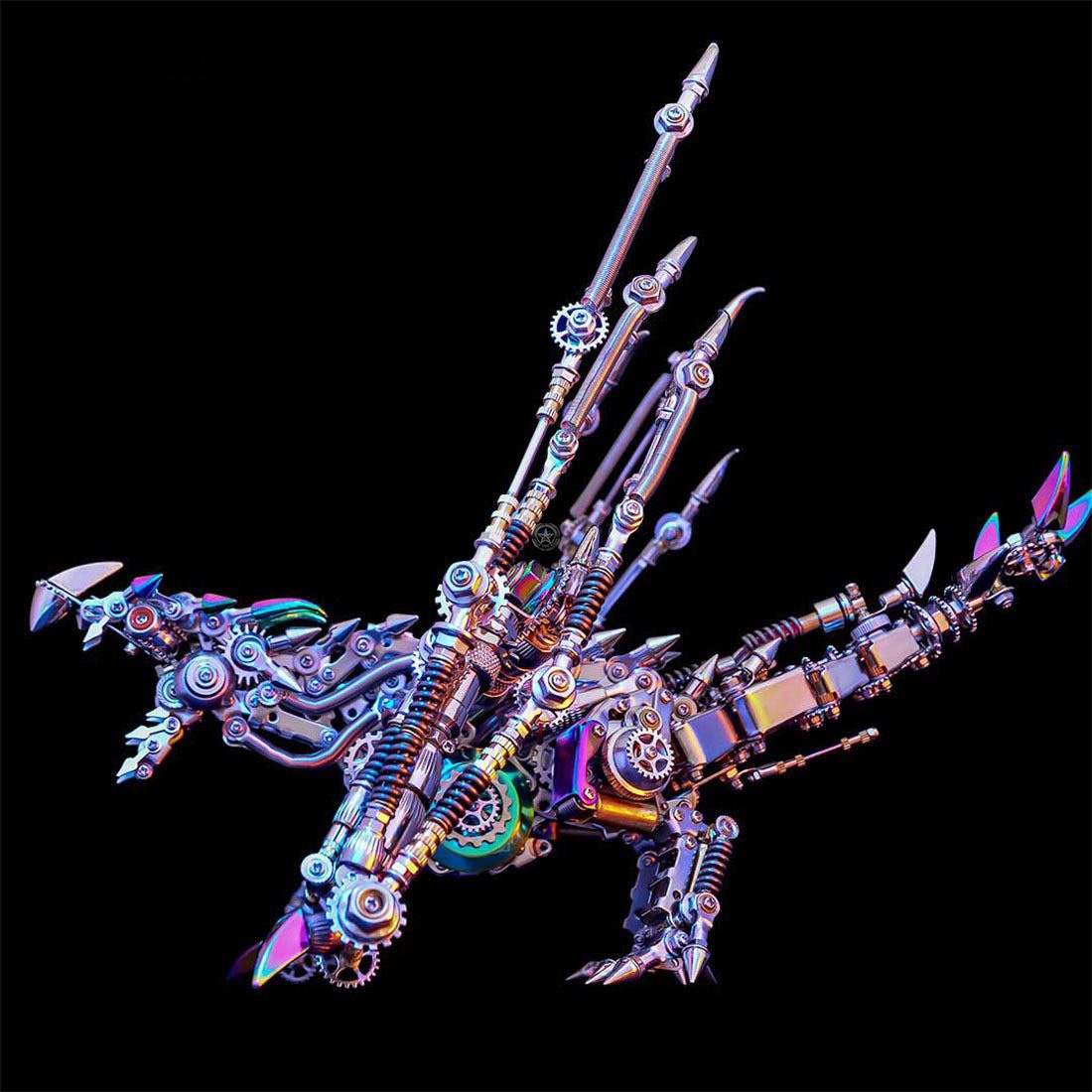 Wyvern Spirit Dragon Punk 3D Metal Puzzle 1390+ Pieces Wyvern Spirit Dragon Punk 3D Metal Puzzle 1390+ Pieces