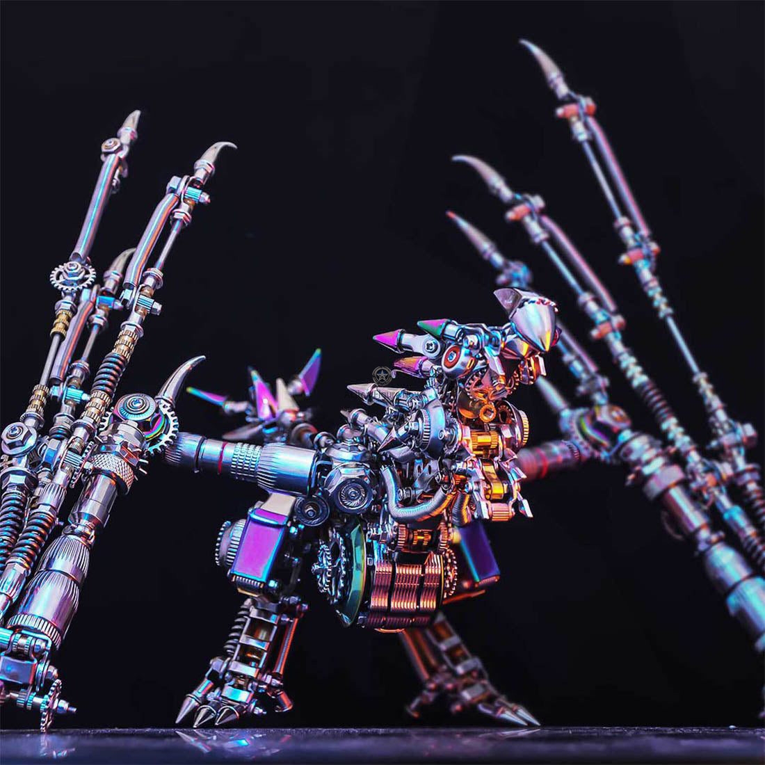 Wyvern Spirit Dragon Punk 3D Metal Puzzle 1390+ Pieces