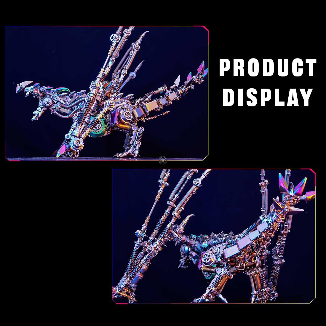 Wyvern Spirit Dragon Punk 3D Metal Puzzle 1390+ Pieces Wyvern Spirit Dragon Punk 3D Metal Puzzle 1390+ Pieces