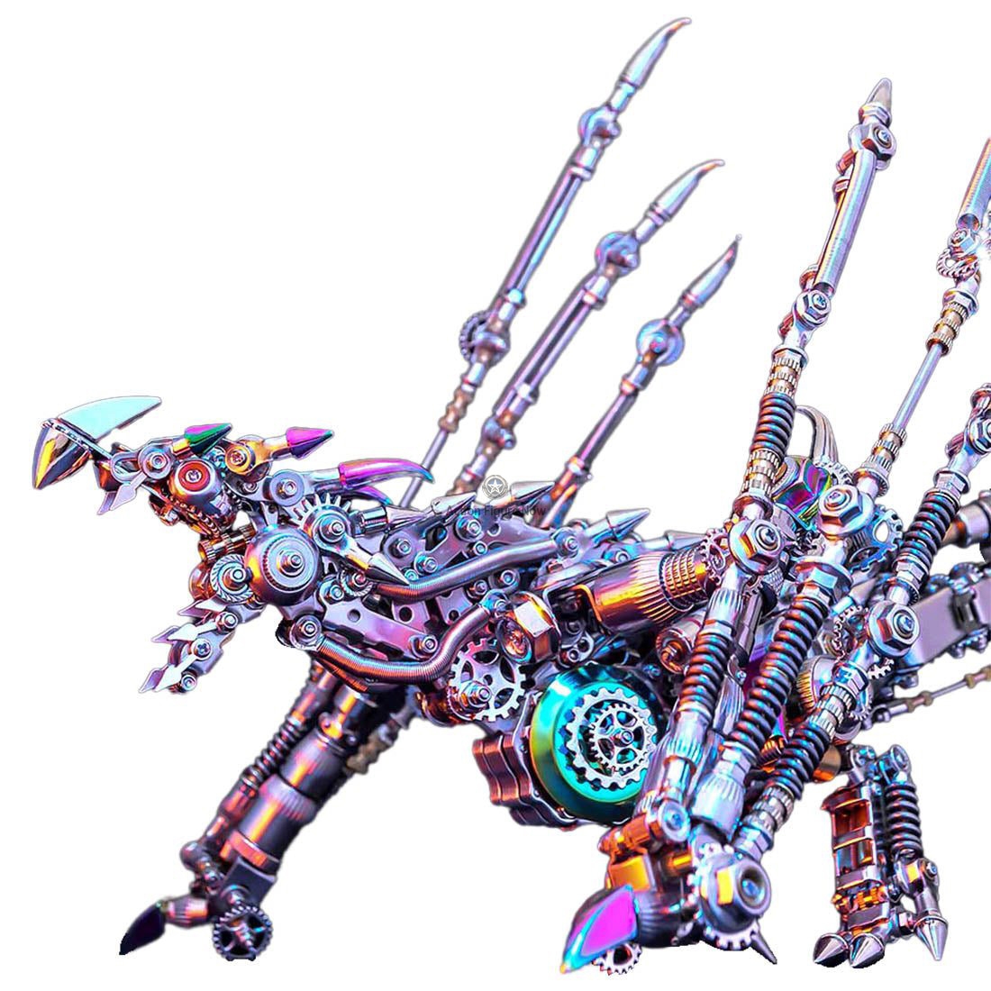 Wyvern Spirit Dragon Punk 3D Metal Puzzle 1390+ Pieces Wyvern Spirit Dragon Punk 3D Metal Puzzle 1390+ Pieces