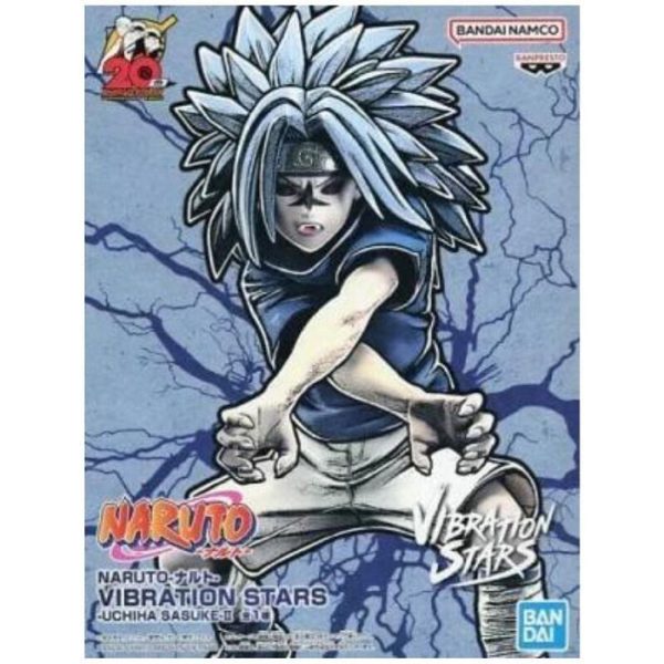 Banpresto Naruto Vibration Stars Sasuke Uchiha Figure JAPAN OFFICIAL