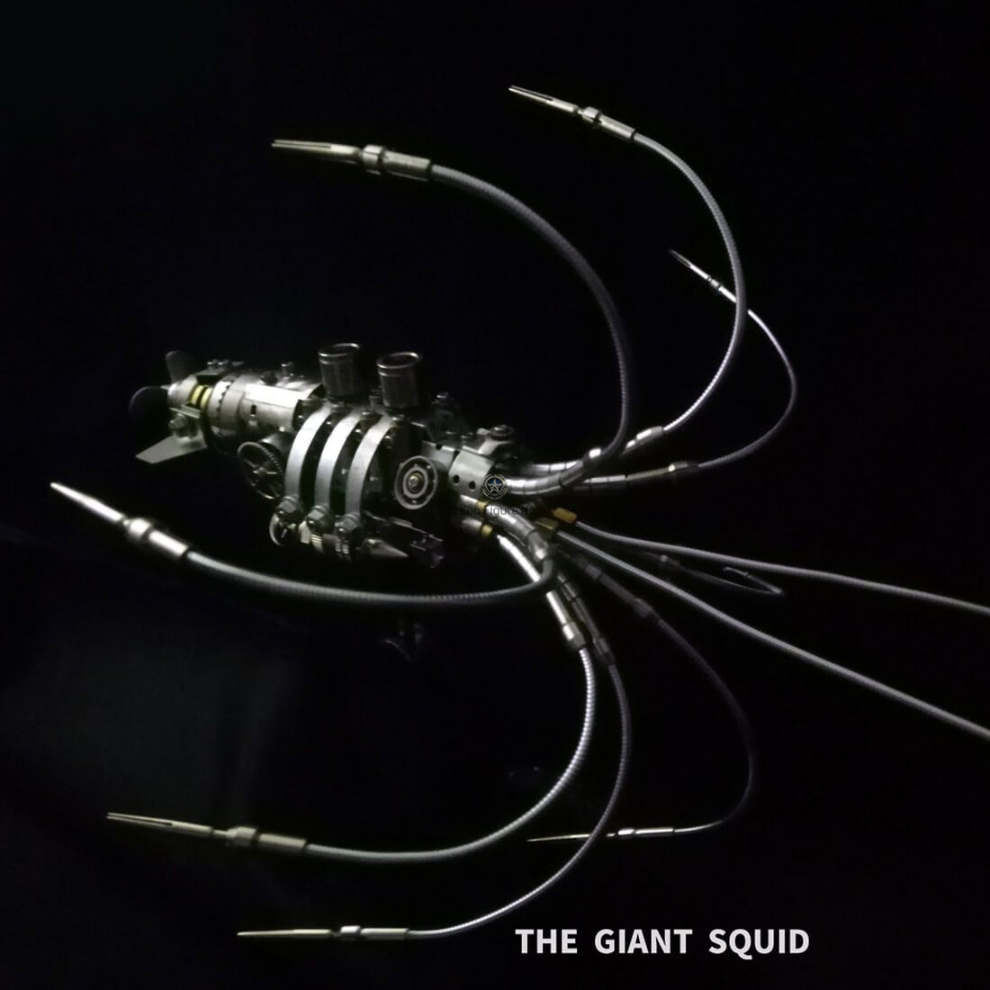 Steampunk Giant Squid 3D DIY Metal Puzzle Model Kit, 295 Pieces Steampunk Giant Squid 3D DIY Metal Puzzle Model Kit, 295 Pieces