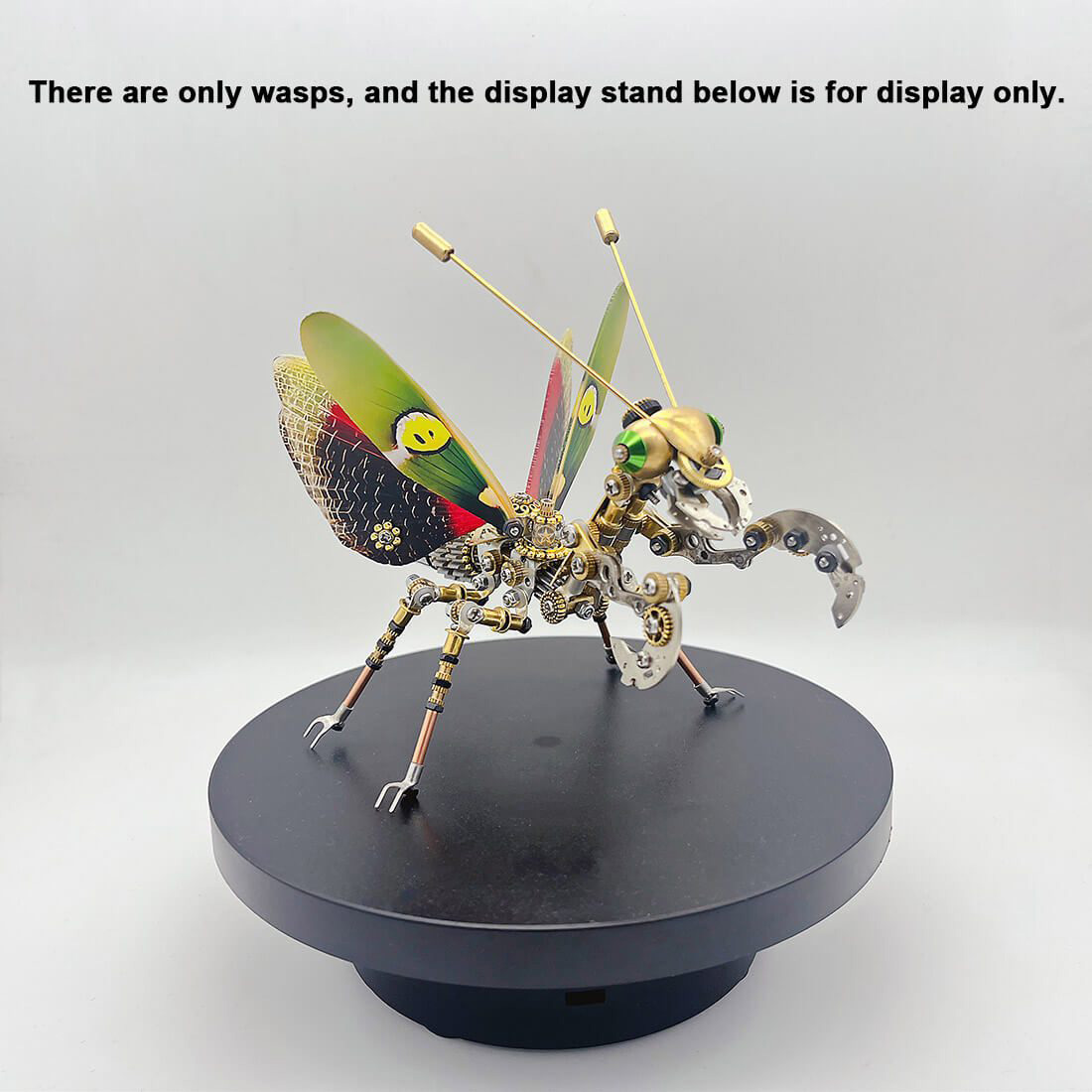 Steampunk Mechanical Mantis: 3D DIY Metal Puzzle Model Kit Assembly (300 Pcs) Steampunk Mechanical Mantis: 3D DIY Metal Puzzle Model Kit Assembly (300 Pcs)