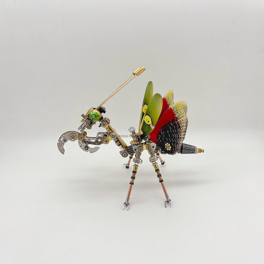 Steampunk Mechanical Mantis: 3D DIY Metal Puzzle Model Kit Assembly (300 Pcs) Steampunk Mechanical Mantis: 3D DIY Metal Puzzle Model Kit Assembly (300 Pcs)