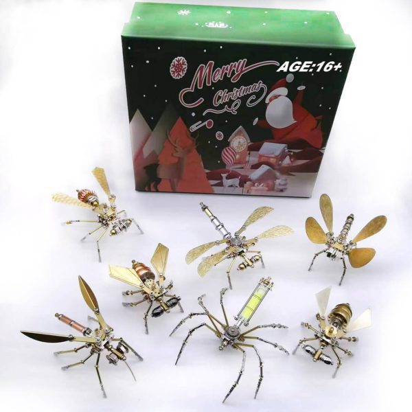 Steampunk Insects 3D DIY Metal Model Kits