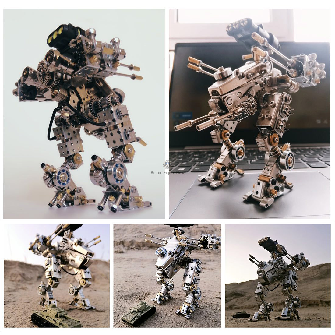 233Pcs 3D Fury AT-1 War Battle Mecha Metal Puzzle DIY Assembly Model Kit 233Pcs 3D Fury AT-1 War Battle Mecha Metal Puzzle DIY Assembly Model Kit