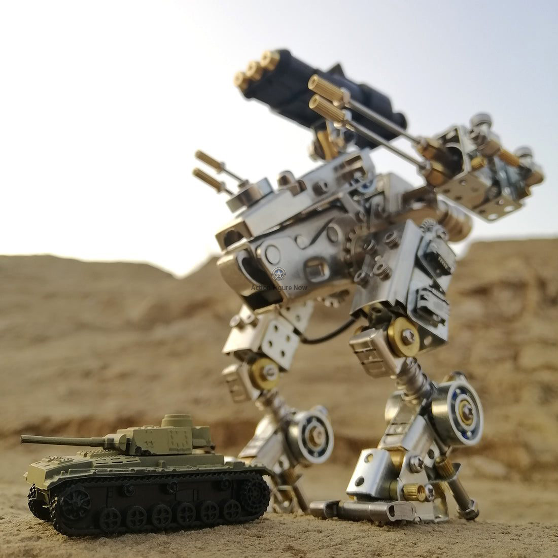 233Pcs 3D Fury AT-1 War Battle Mecha Metal Puzzle DIY Assembly Model Kit 233Pcs 3D Fury AT-1 War Battle Mecha Metal Puzzle DIY Assembly Model Kit