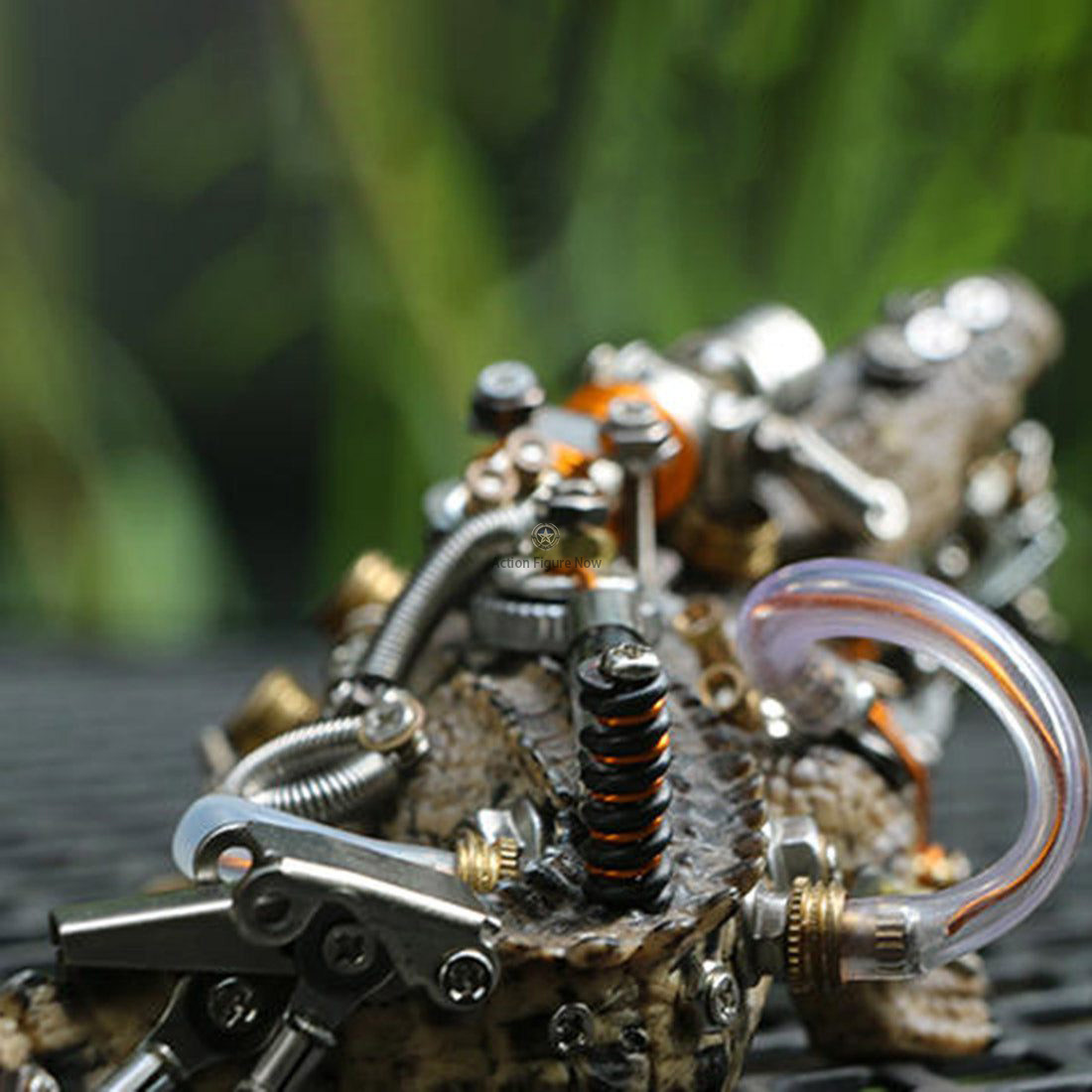 547PCS Steampunk Mutant Crocodile 3D Metal Puzzle DIY Assembly Model Kit 547PCS Steampunk Mutant Crocodile 3D Metal Puzzle DIY Assembly Model Kit