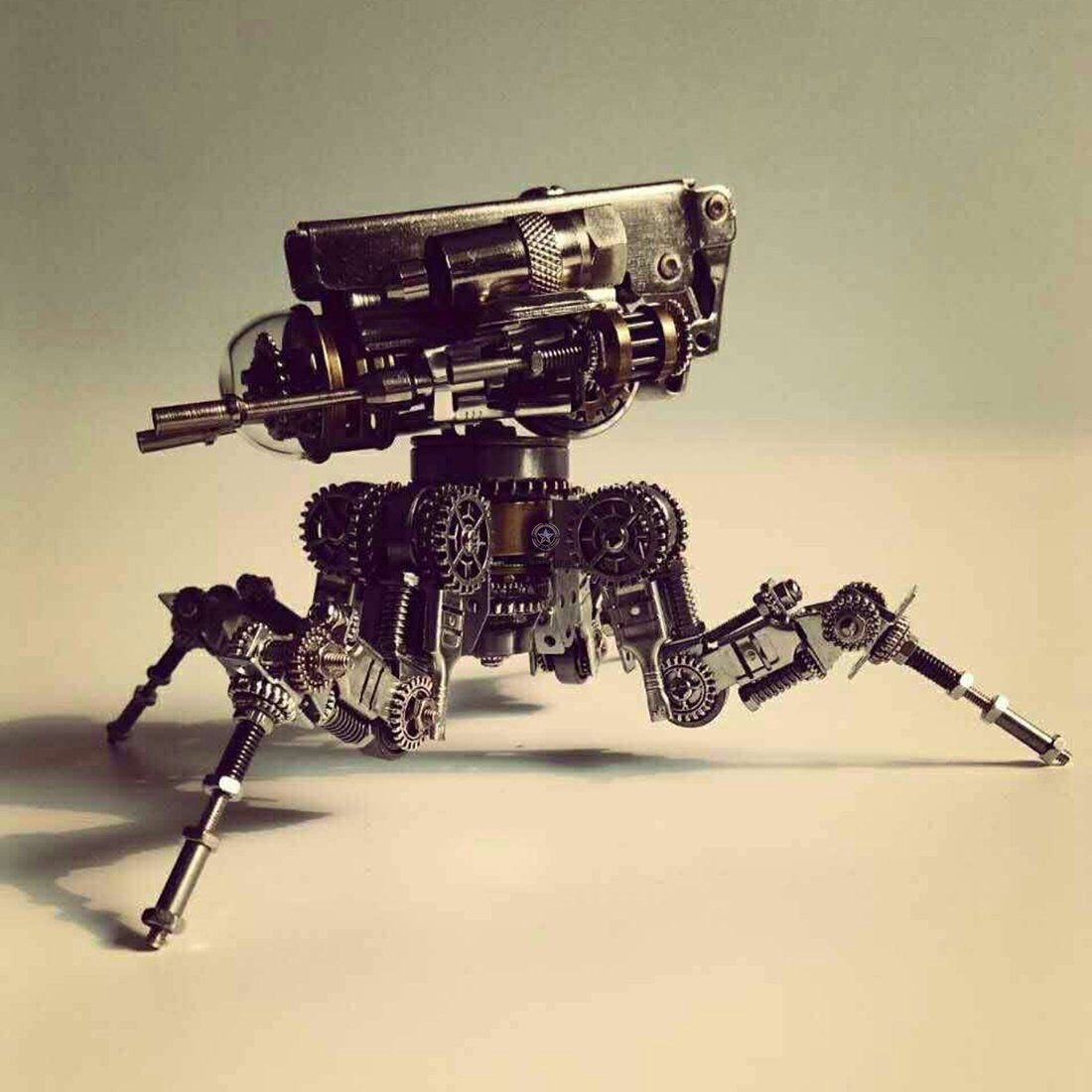 DIY Metal Knight Mech Model Puzzle Toy DIY Metal Knight Mech Model Puzzle Toy