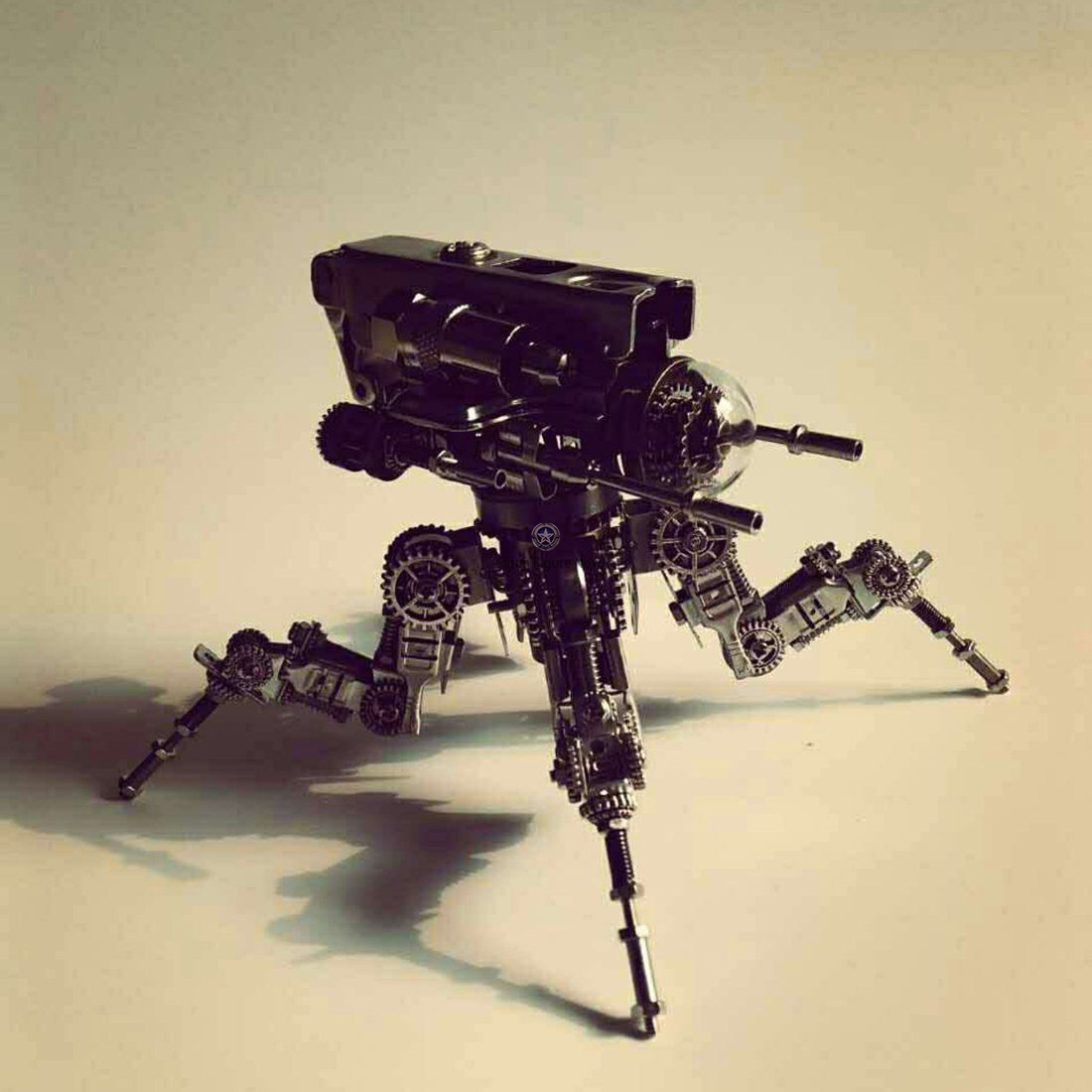 DIY Metal Knight Mech Model Puzzle Toy DIY Metal Knight Mech Model Puzzle Toy