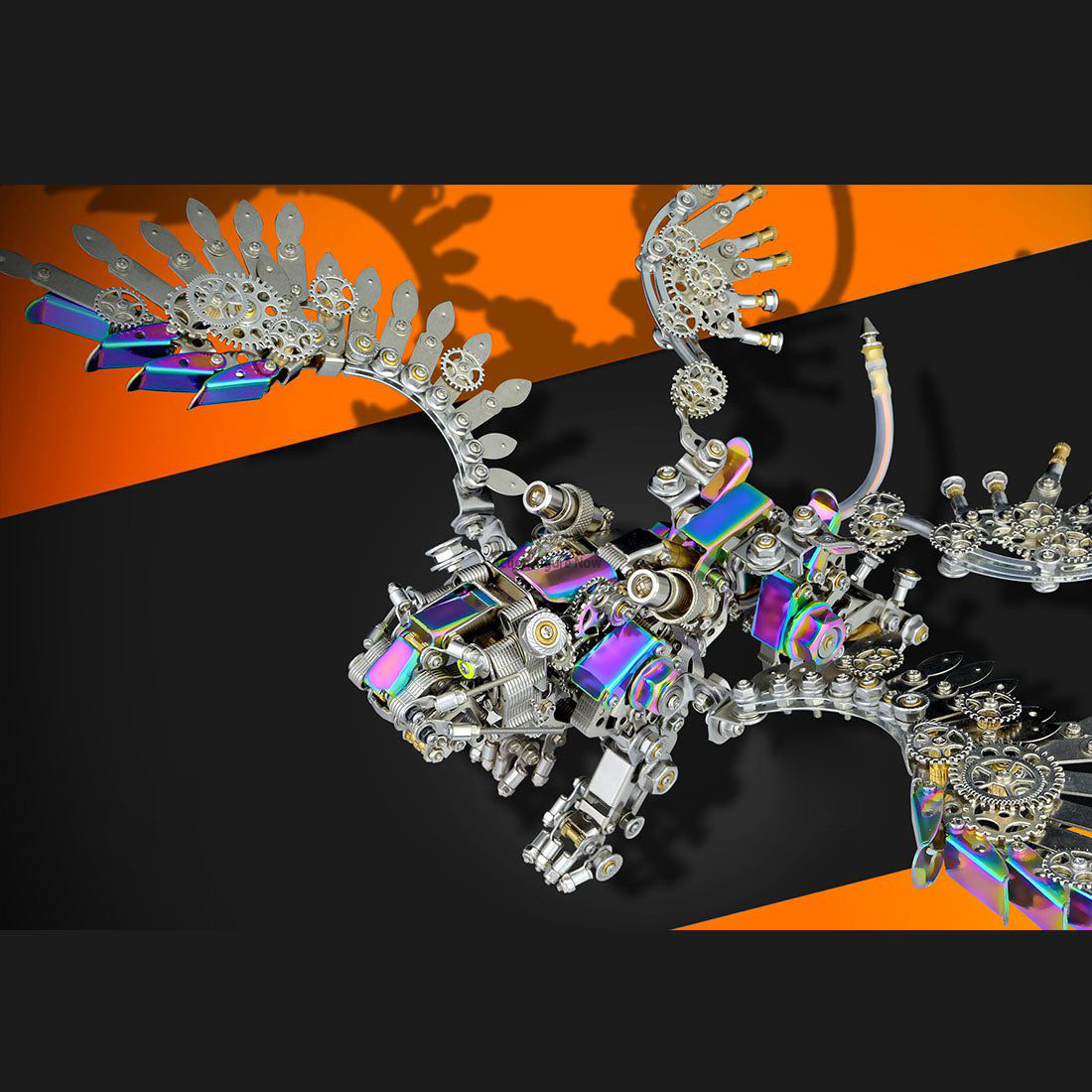 Extinct Smilodon Saber Tooth Tiger 3D Metal Model Kits for Adults Extinct Smilodon Saber Tooth Tiger 3D Metal Model Kits for Adults