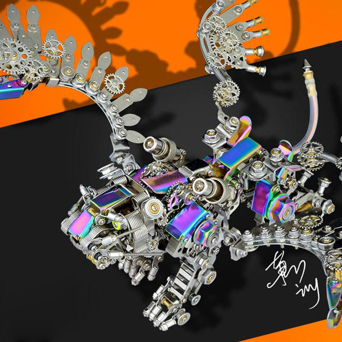 Extinct Smilodon Saber Tooth Tiger 3D Metal Model Kits for Adults Extinct Smilodon Saber Tooth Tiger 3D Metal Model Kits for Adults