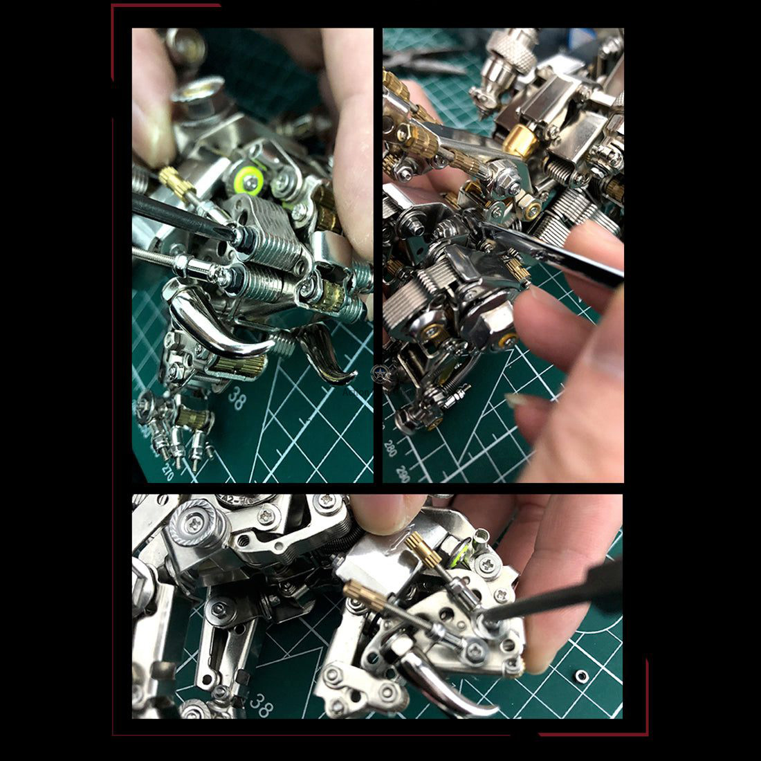 Extinct Smilodon Saber Tooth Tiger 3D Metal Model Kits for Adults Extinct Smilodon Saber Tooth Tiger 3D Metal Model Kits for Adults