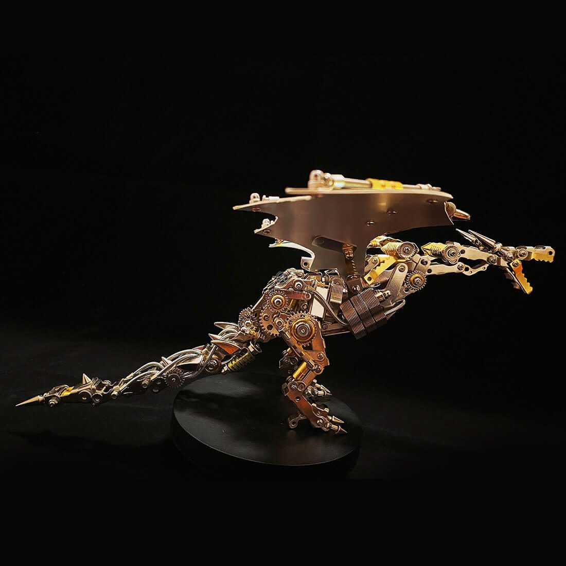 Mechanical Steampunk Wyvern Dragon DIY 3D Metal Puzzle 600CS Mechanical Steampunk Wyvern Dragon DIY 3D Metal Puzzle 600CS