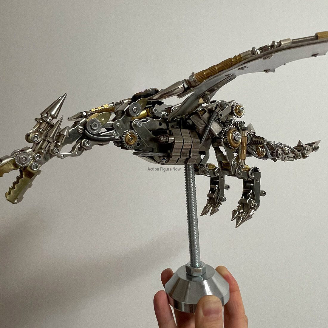 Mechanical Steampunk Wyvern Dragon DIY 3D Metal Puzzle 600CS Mechanical Steampunk Wyvern Dragon DIY 3D Metal Puzzle 600CS