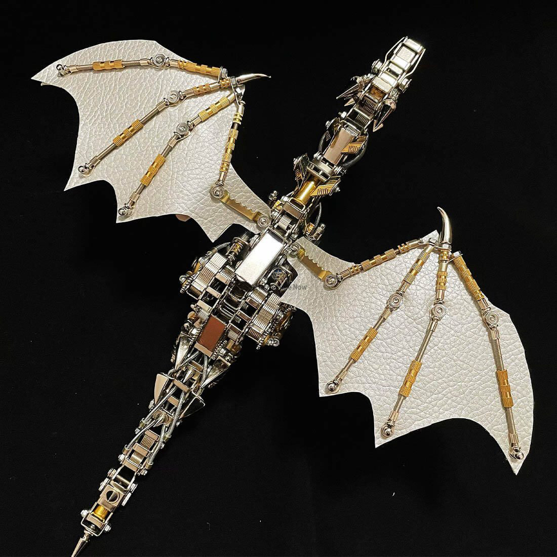 Mechanical Steampunk Wyvern Dragon DIY 3D Metal Puzzle 600CS Mechanical Steampunk Wyvern Dragon DIY 3D Metal Puzzle 600CS