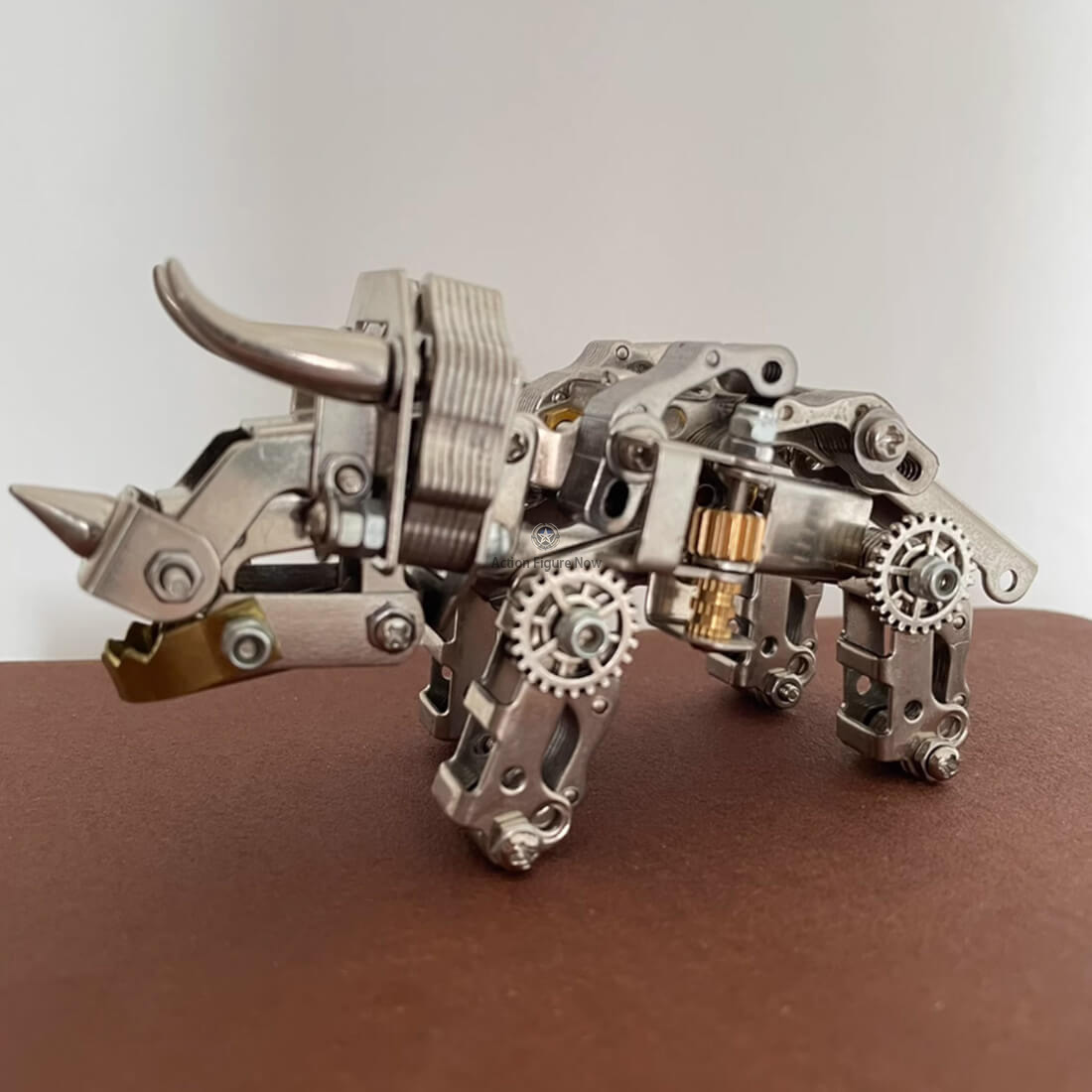 Small Triceratops 3D Metal Puzzle DIY Model Kit Small Triceratops 3D Metal Puzzle DIY Model Kit