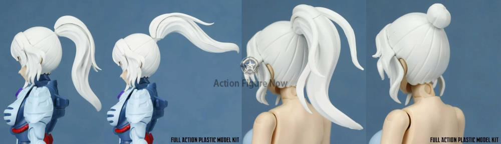 The Hunter's Poem HP-002 Angela and Motorcycle 1/12 Scale Model Kit