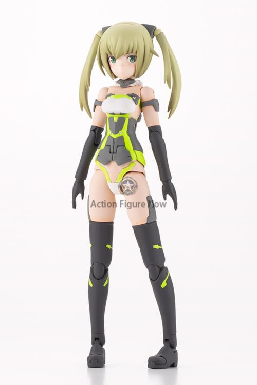 Frame Arms Girl x Maruttoys Innocentia (Racer Ver.) and Noseru (Racing Specs Ver.)