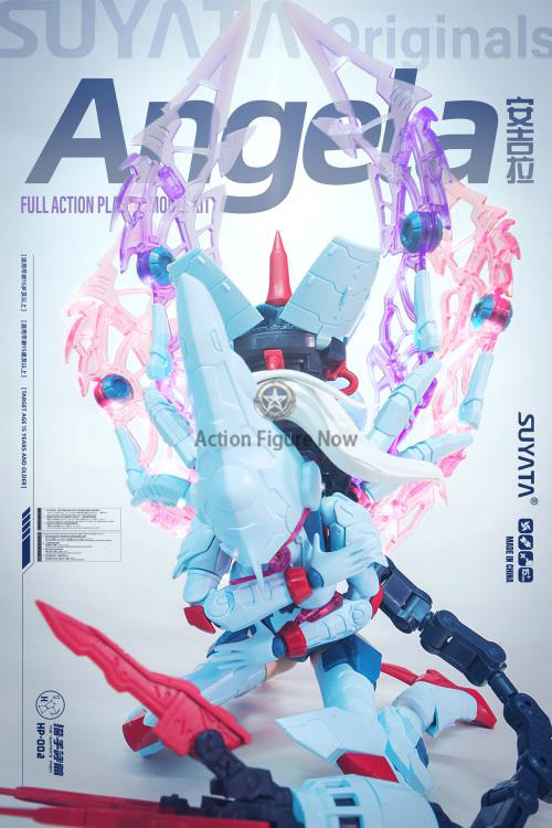 The Hunter's Poem HP-002 Angela and Motorcycle 1/12 Scale Model Kit