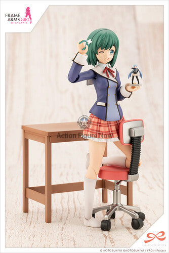 Frame Arms Girl Sousai Shoujo Teien Wakaba Girls' High School Winter Clothes Bukiko Kotobuki (Modeler's Edition) 1/10 Scale Model Kit