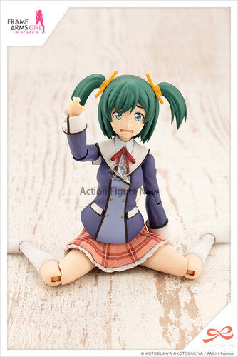 Frame Arms Girl Sousai Shoujo Teien Wakaba Girls' High School Winter Clothes Bukiko Kotobuki (Modeler's Edition) 1/10 Scale Model Kit