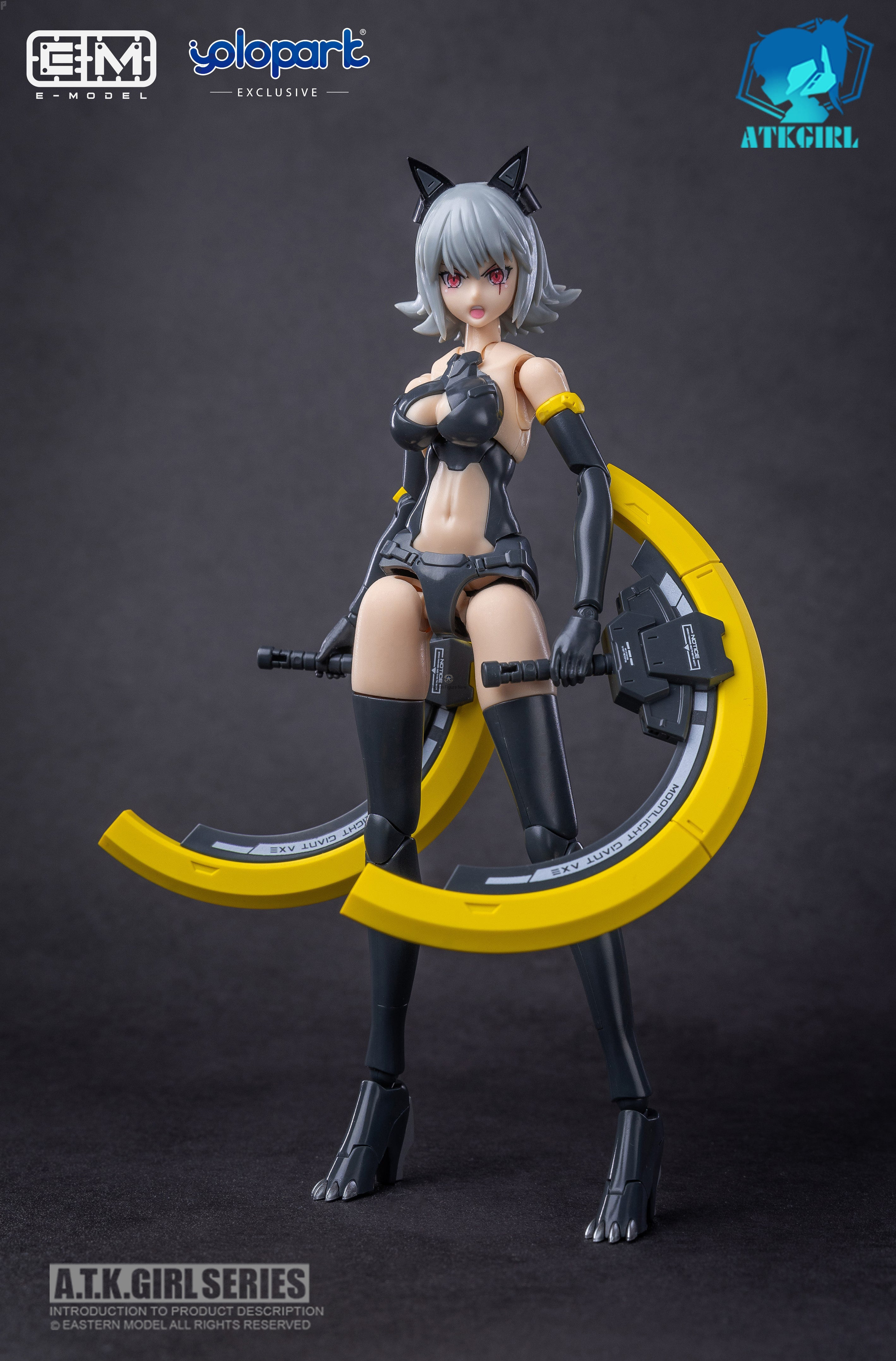 A.T.K. Girl Fenrir (Stealth Ver.) 1/12 Scale Model Kit