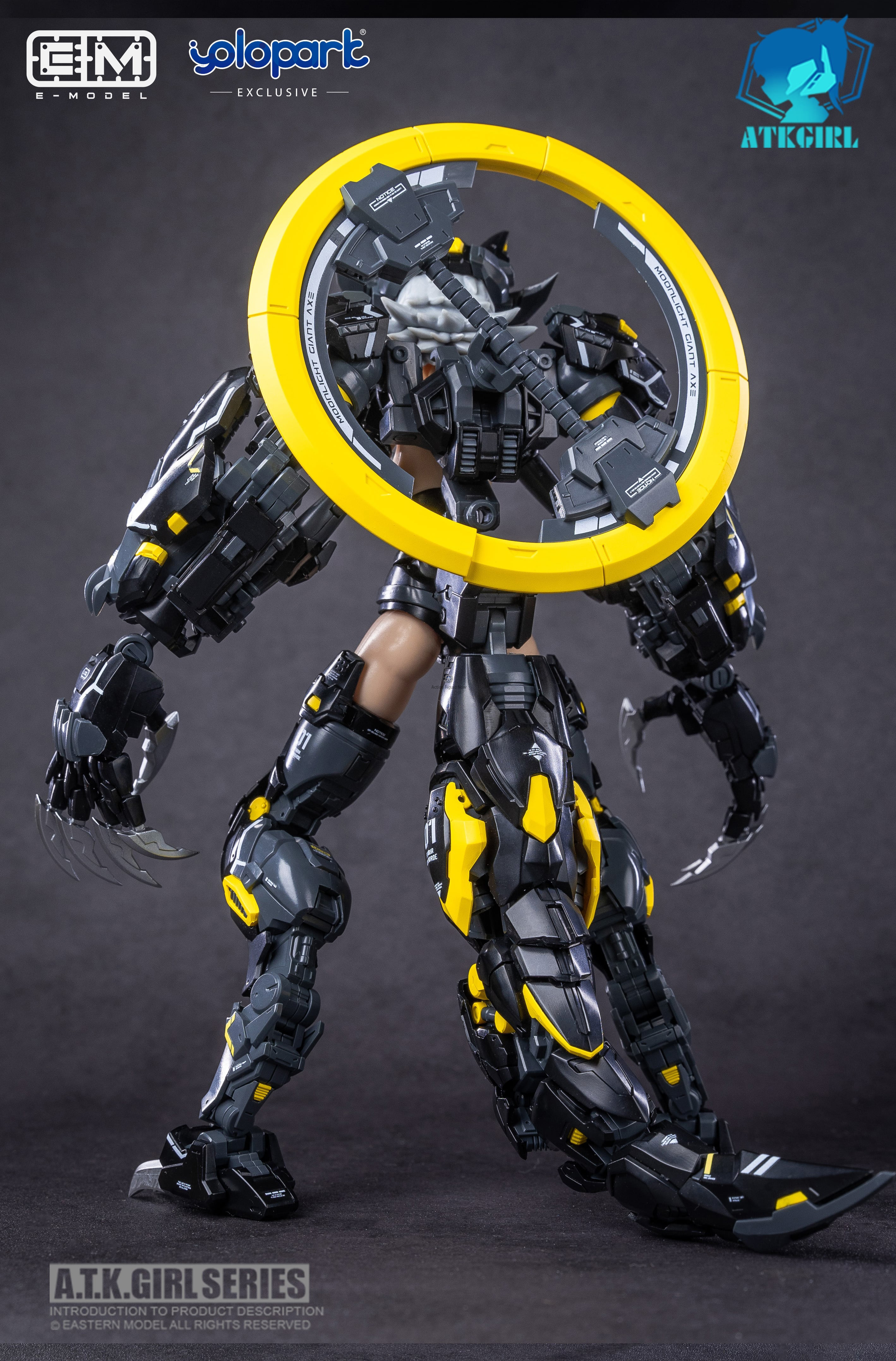 A.T.K. Girl Fenrir (Stealth Ver.) 1/12 Scale Model Kit