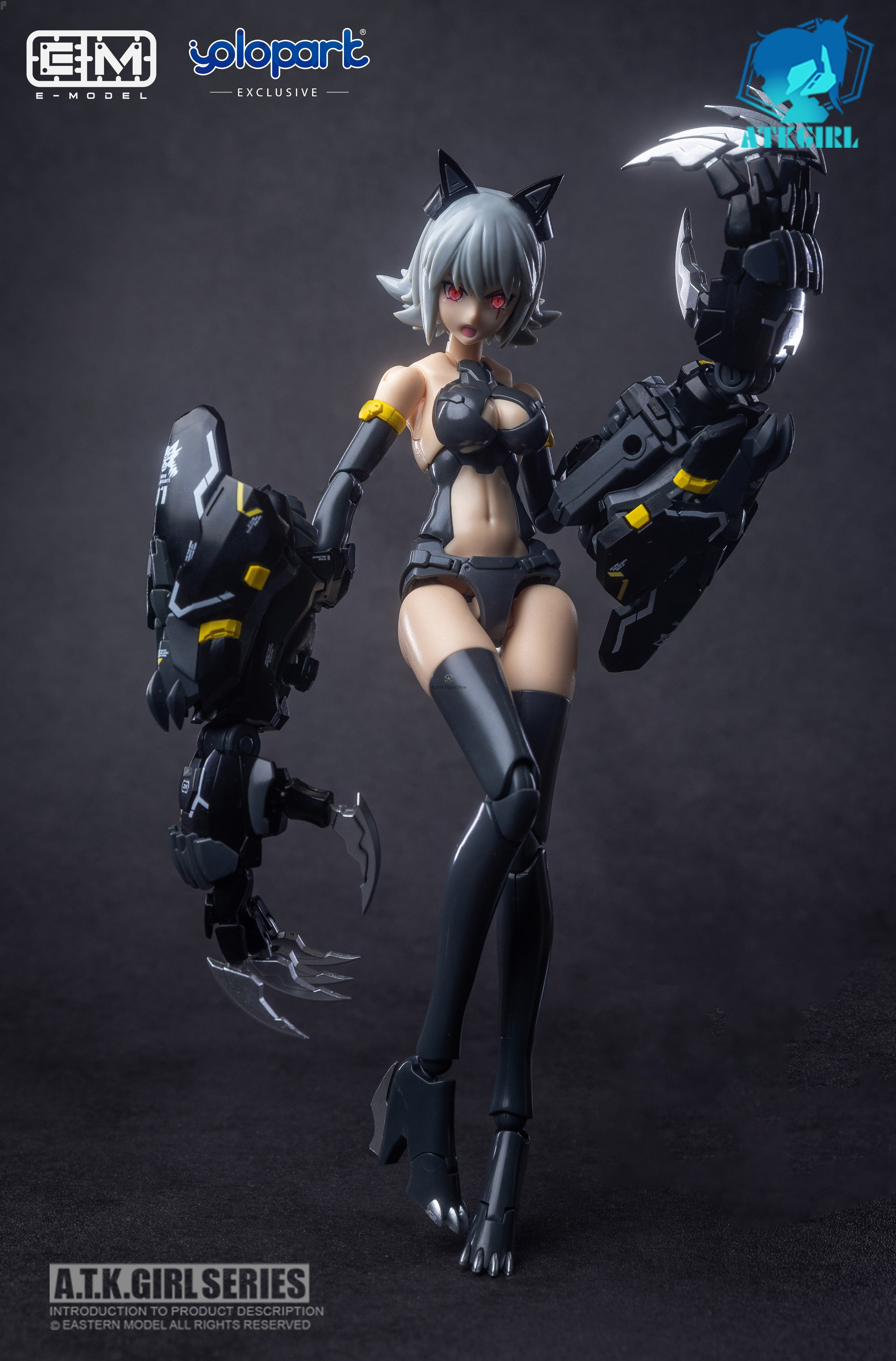 A.T.K. Girl Fenrir (Stealth Ver.) 1/12 Scale Model Kit