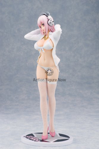 SoniComi - Sonico - Skytube - 1/6 - Gravure Swimsuit, White ver. (Alphamax)