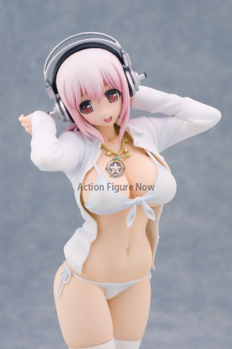 SoniComi - Sonico - Skytube - 1/6 - Gravure Swimsuit, White ver. (Alphamax)